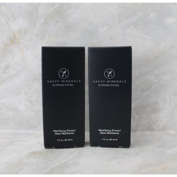 Savvy Mineral By Young Living Mattifying Primer 1 fl. oz. (Set of 2) NWB
